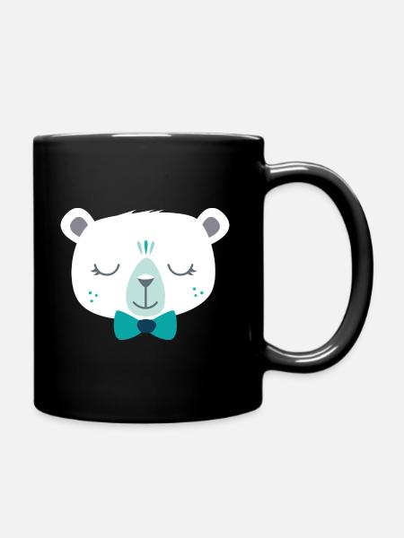 Ours garcon - Mug uni - noir