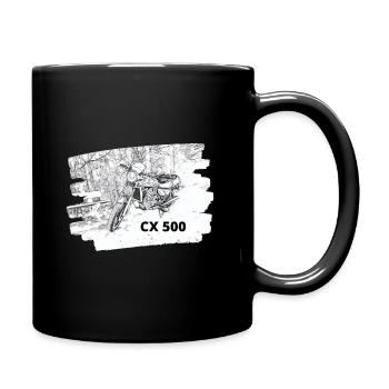 CX 500, moto, oldtimer, vélo, cadeau, - Mug uni - noir - Droite