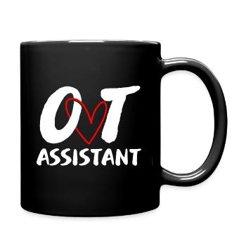 Occupational therapy occupational therapist therapy therapist - Full Colour Mug - black - Right