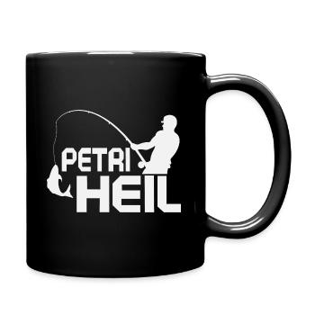 Fishing Fishing Fishing Fishing Fishing Fishing Angel Gift - Full Colour Mug - black - Right