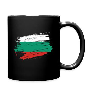 Bulgarien - Tasse einfarbig - Schwarz - Rechts