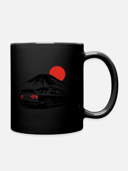R32 Silhouette Cadeau JDM Motorsport Japon Voiture - Mug uni - noir