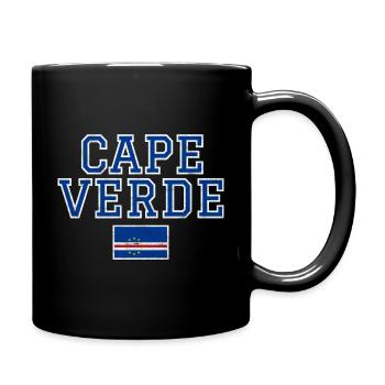 Cap-Vert - Mug uni - noir - Droite