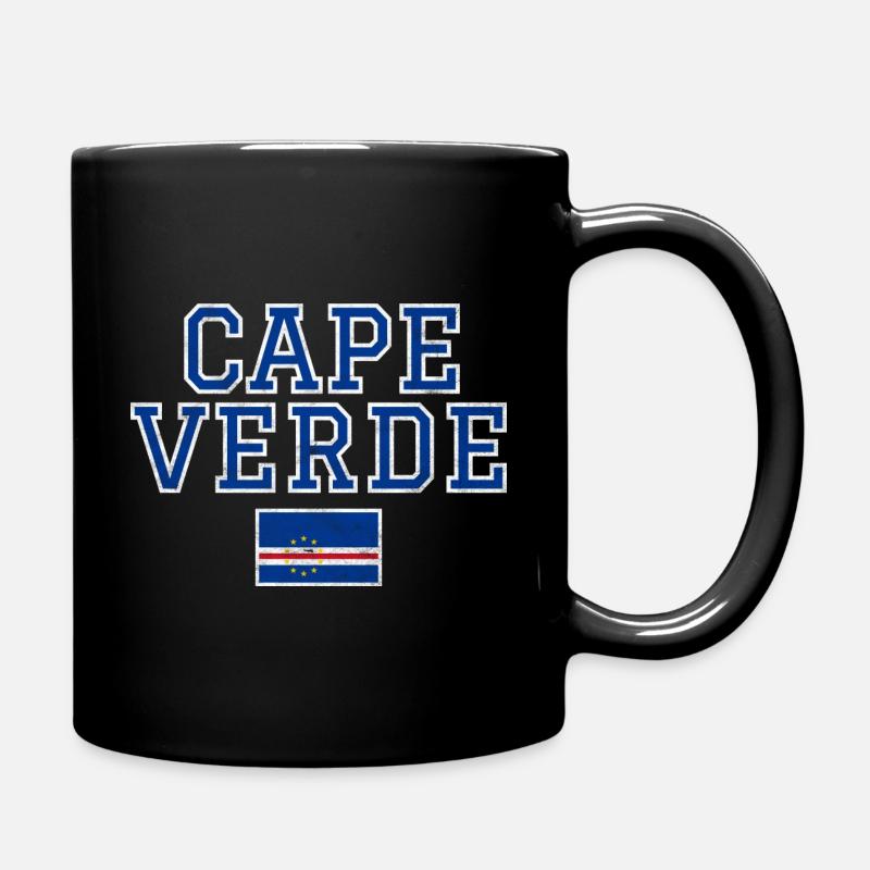 Kap Verde - Tasse einfarbig - Schwarz
