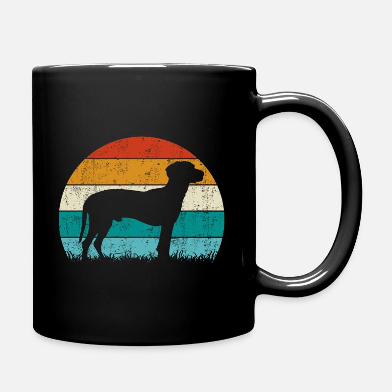 BGS Chien Rétro Vintage - Mug uni - noir