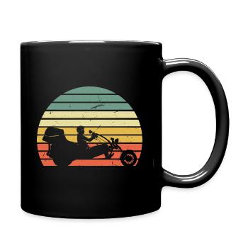 Ride Trike Retro - Full Colour Mug - black - Right
