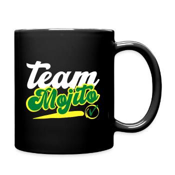 team mojito personalized humor gift idea - Full Colour Mug - black - Right