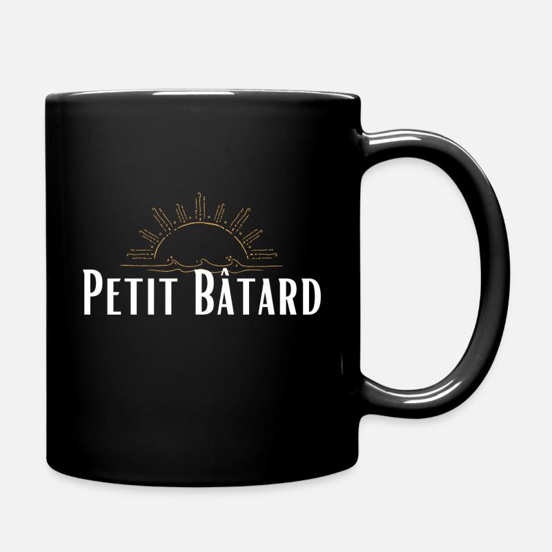 Petit Bâtard - Mug uni - noir