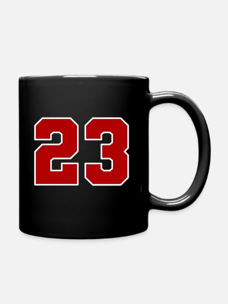 23 Numéro Vingt-trois - Mug uni - noir