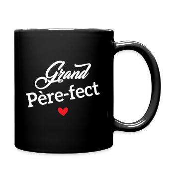 Grand père fect cadeau - Mug uni - noir - Droite