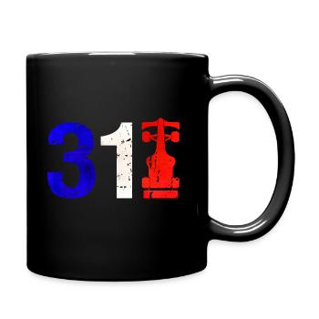 31 Formula Racing Motorsport France - Mug uni - noir - Droite