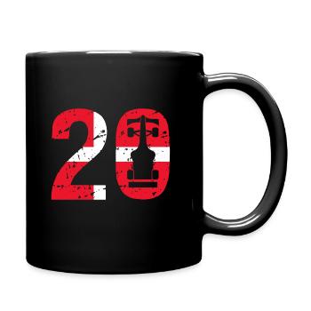 20 Formula Racing Motorsport Danemark - Mug uni - noir - Droite