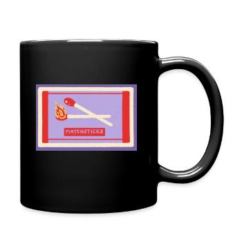 Matches - Full Colour Mug - black - Right