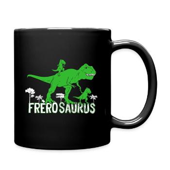 Frérosaurus Grand Frère Et Petits Frères Dinosaure - Mug uni - noir - Droite