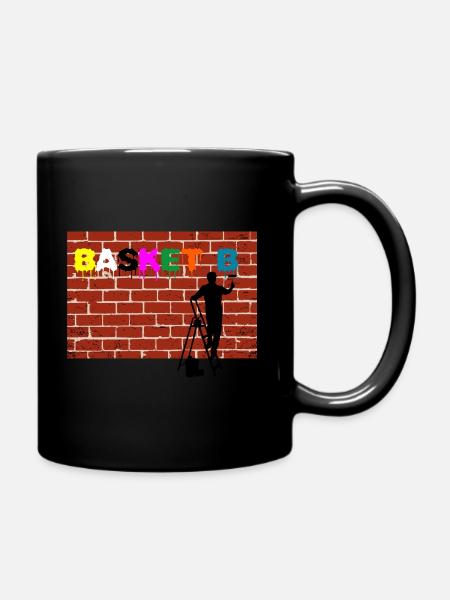 Design basketball - Mug uni - noir