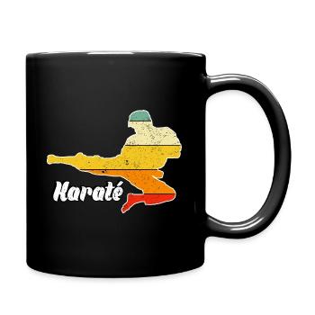Karaté - Mug uni - noir - Droite