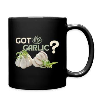 Ail, drôle de Spuch, Got-Garlic - Mug uni - noir - Droite