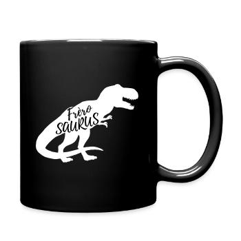 Frère Dinosaurus Cadeau Famille - Mug uni - noir - Droite