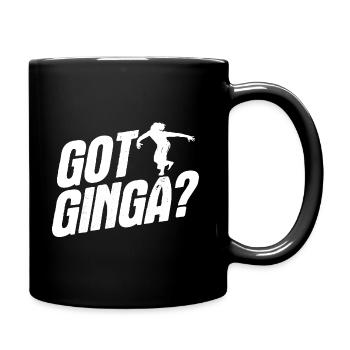 Capoeira - Tasse einfarbig - Schwarz - Rechts
