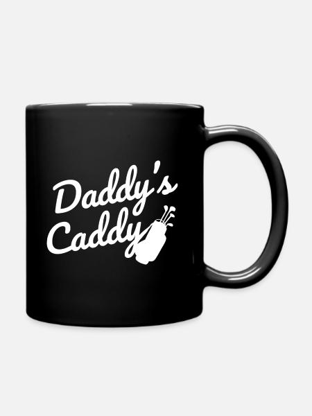 Golfplatz zum Golfen Golf - Tasse einfarbig - Schwarz