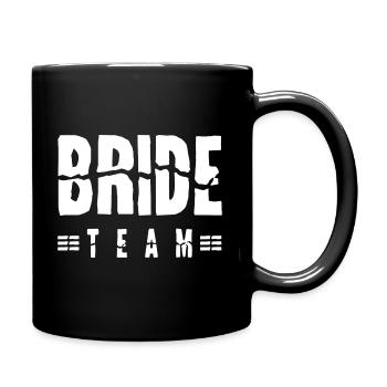 Équipe de la mariée - Mug uni - noir - Droite