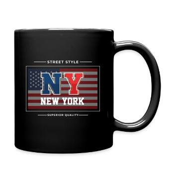 New York - Mug uni - noir - Droite