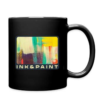 INK PAINT SINGLE ESPOSITION E - Tasse einfarbig - Schwarz - Rechts