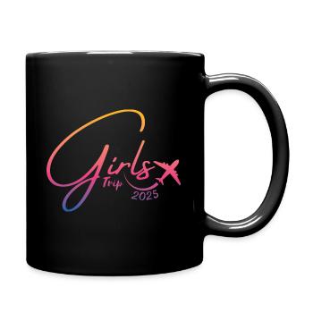 Week-end Filles Femmes Filles Voyage 2025 - Mug uni - noir - Droite