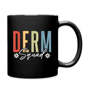 Dermatologie Esthéticienne Crème solaire Dermatologue - Mug uni - noir - Droite