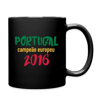 Portugal - Full Colour Mug - black - Right