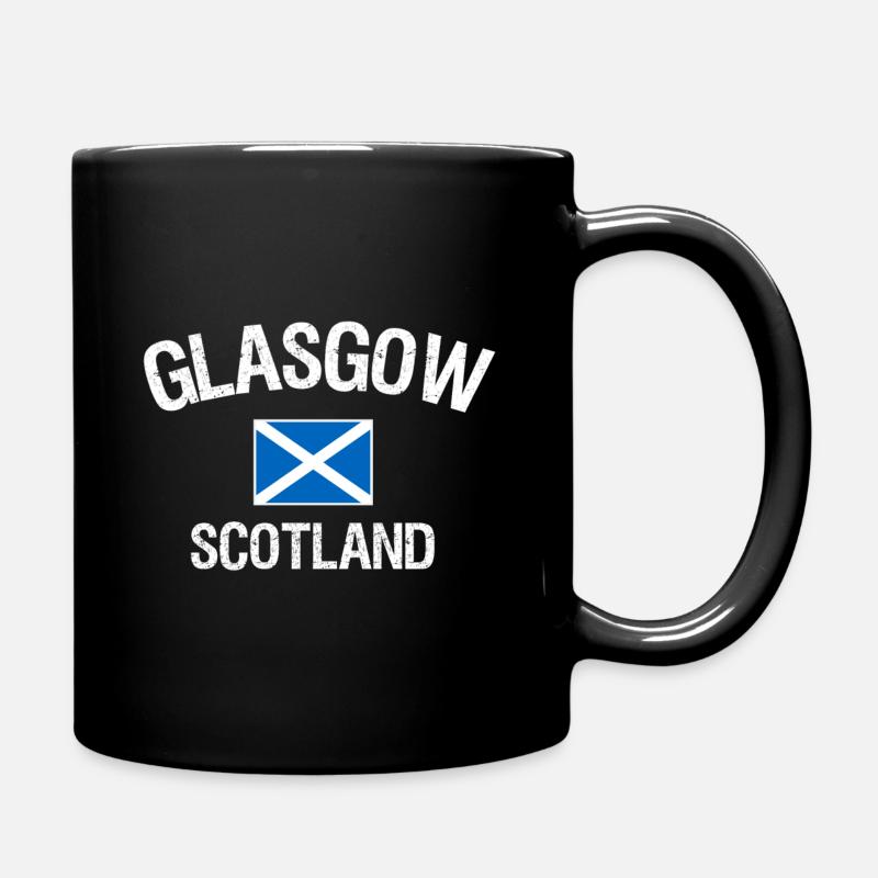 Scotland Glasgow - Tasse einfarbig - Schwarz