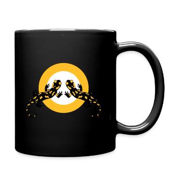 Fire Salamander Forever !!! - Full Colour Mug - black - Right