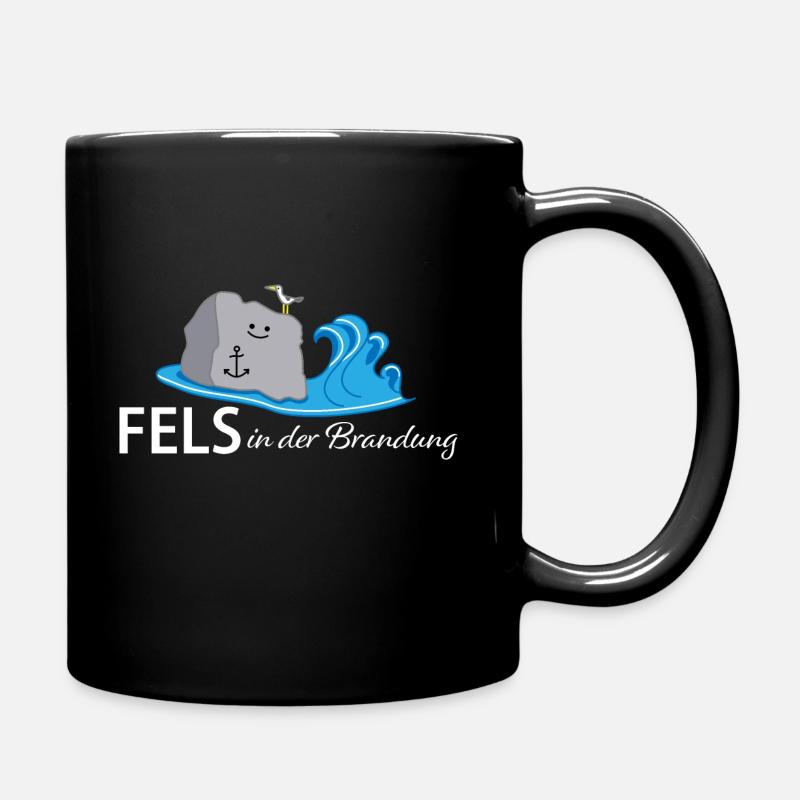 Held an der Küste (b) - Tasse einfarbig - Schwarz