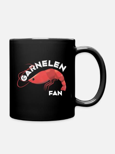 Crevettes crevettes crevettes cadeau aquariophile - Mug uni - noir