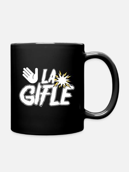 la gifle - Mug uni - noir