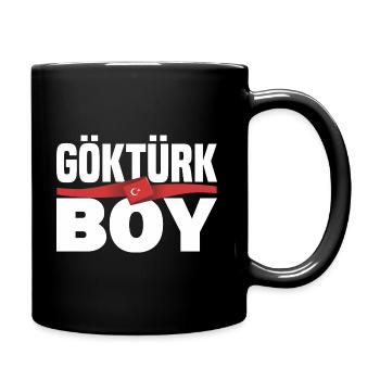Göktürk Turkey Turkey Holiday Gift - Full Colour Mug - black - Right
