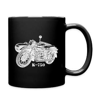 К 750 Silhouette Ural Side-car cadeau - Mug uni - noir - Droite