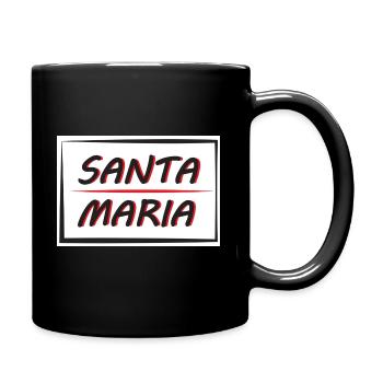 SANTA MARIA - Mug uni - noir - Droite