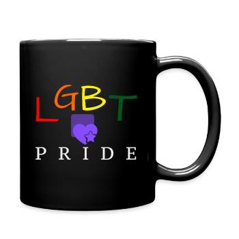 LGBT PRIDE - Mug uni - noir - Droite