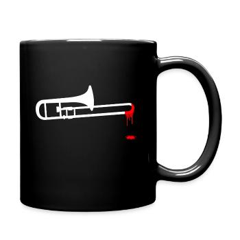 Trombone Trombonist Wind Orchestra Wind Music - Full Colour Mug - black - Right