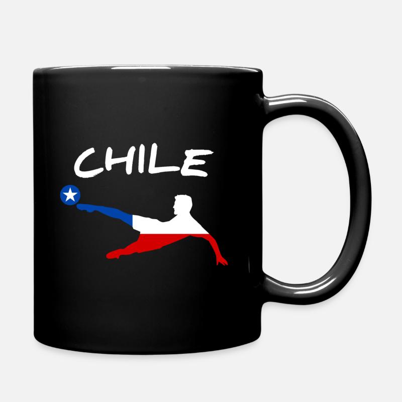Chile Fußball 2022 - Tasse einfarbig - Schwarz