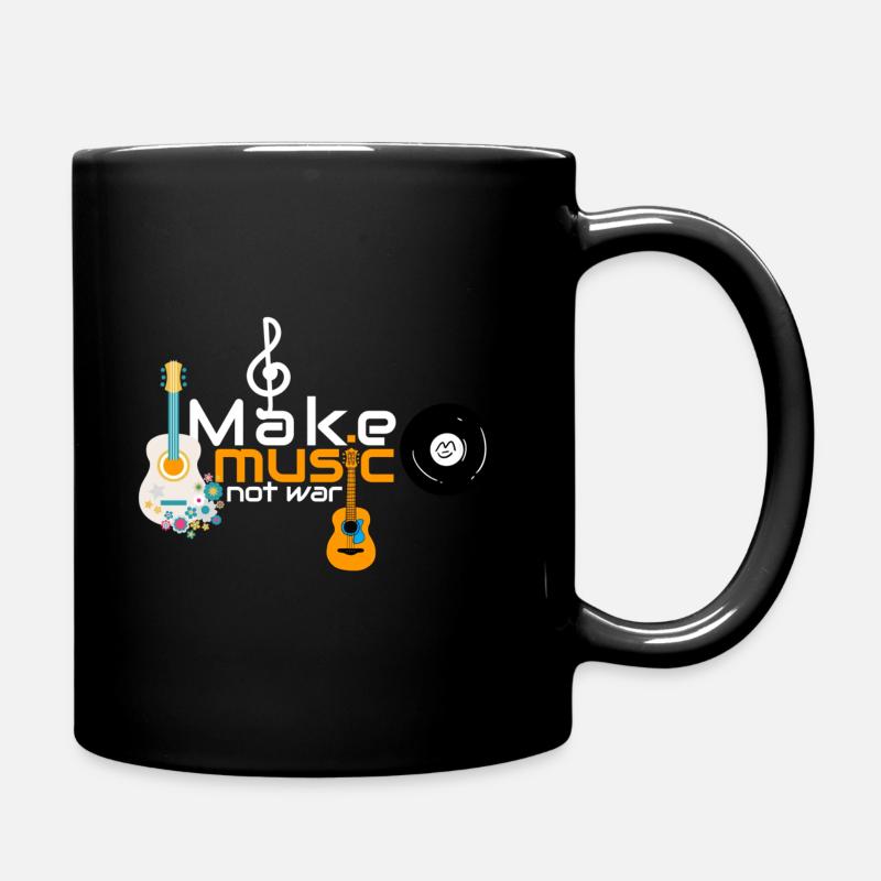 Music - Full Colour Mug - black