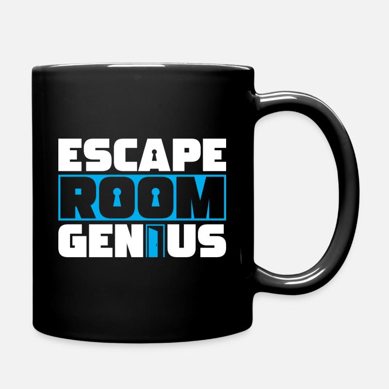 Escape Room Genius - Tasse einfarbig - Schwarz