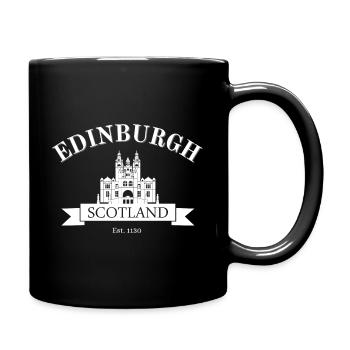 Edinburgh - Scotland - Glasgow - Full Colour Mug - black - Right