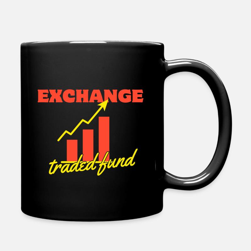 Show your love for ETFs! - Full Colour Mug - black