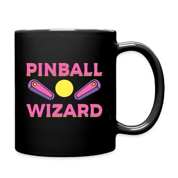 Pinball Wizard Arcade -Techniker - Tasse einfarbig - Schwarz - Rechts