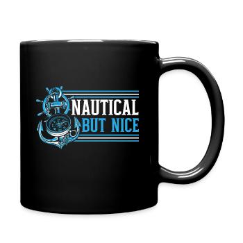 Sailor Ship Profession Seaman Sea Sailing - Full Colour Mug - black - Right