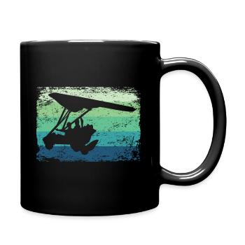 geParatrike Moteur Deltaglider Deltatrike - Mug uni - noir - Droite