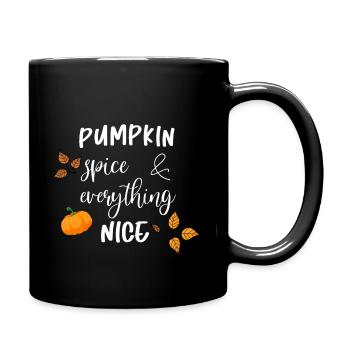 PUMPKIN spice - Tasse einfarbig - Schwarz - Rechts