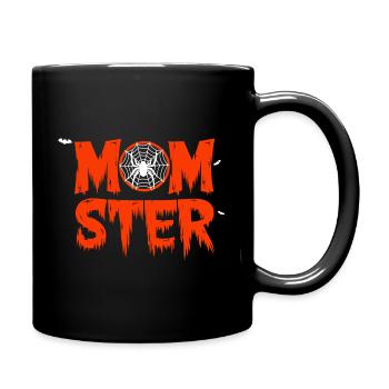 Halloween Maman Maman Monstre Araignée Drôle - Mug uni - noir - Droite